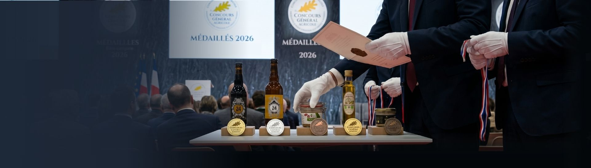 Produit médaillé d’Or au Concours Général Agricole de Paris 2026